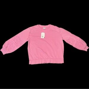 Wonderly Embroidered Pink Sweater